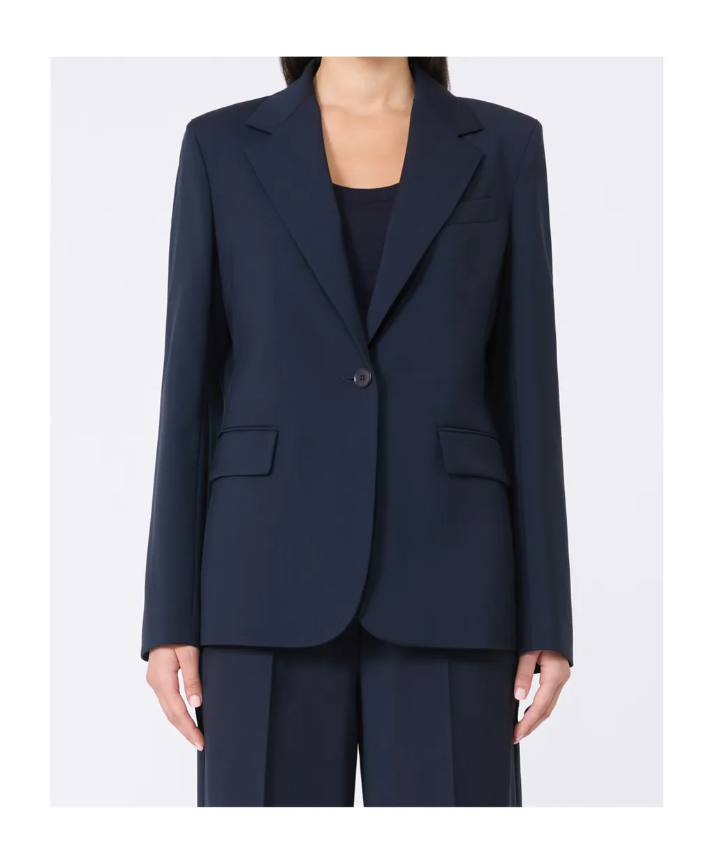 Lamine Single-Breasted Tailored Blazer