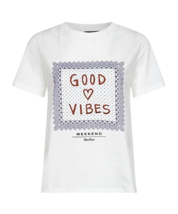 Logo Printed Crewneck T-Shirt