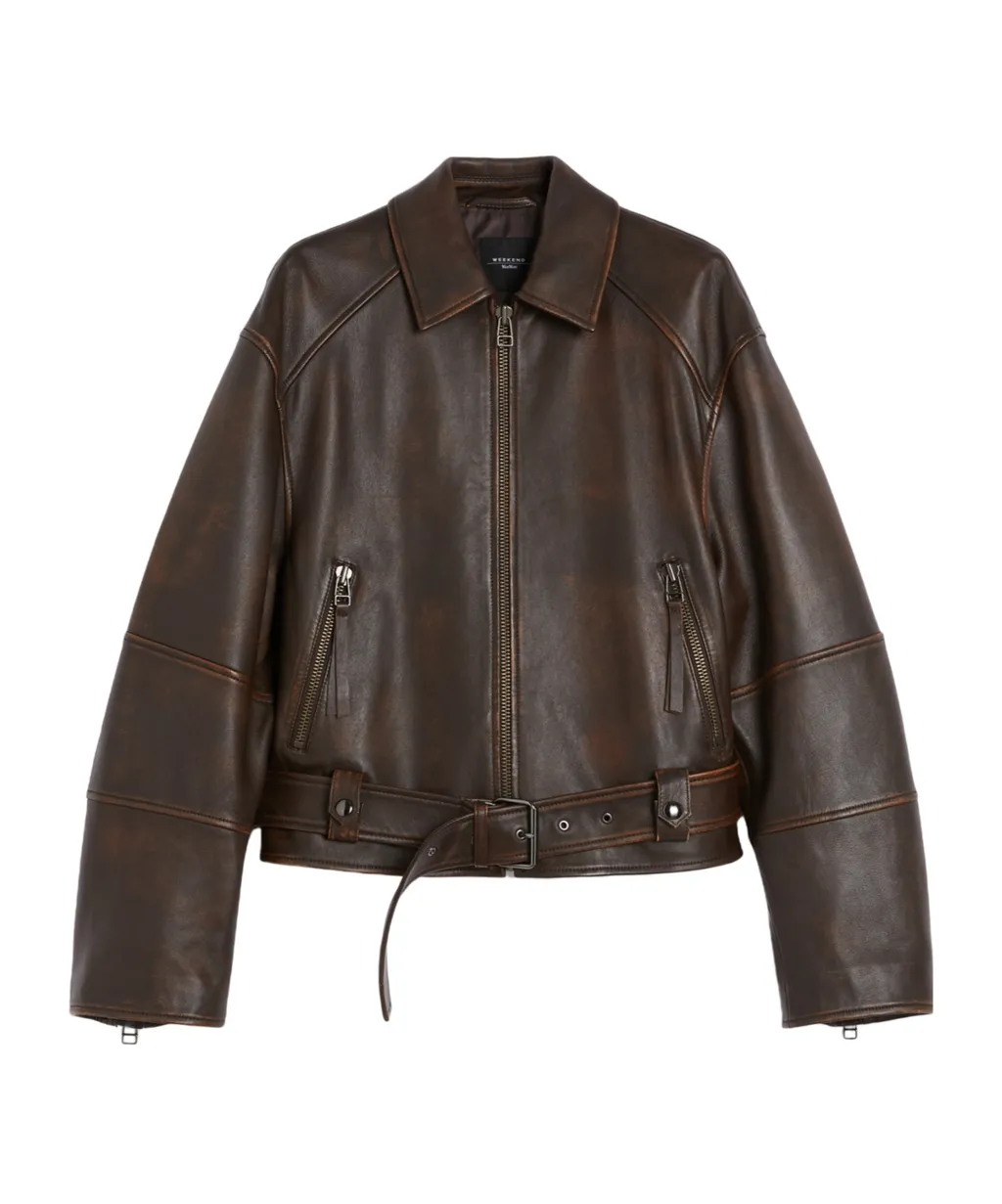 Nappa Leather Biker Jacket