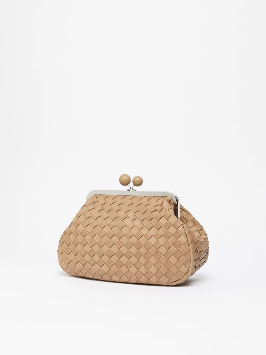 Medium Woven Leather Pasticcino Bag