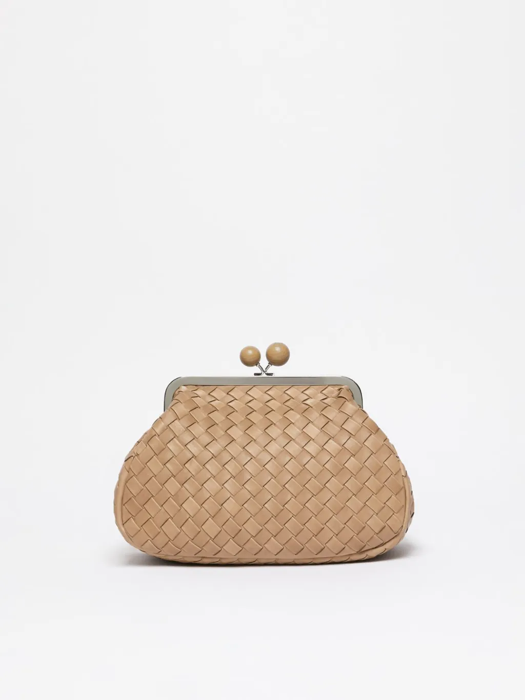Medium Woven Leather Pasticcino Bag