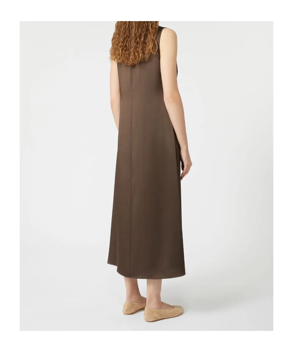 Long Satin Dress