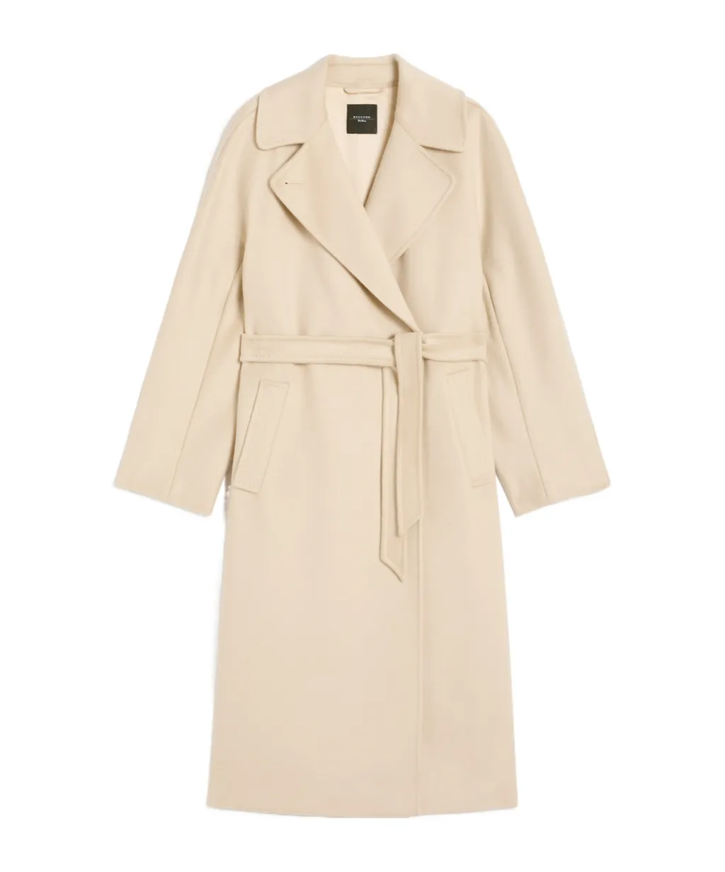 Double-Breasted Wool Coat