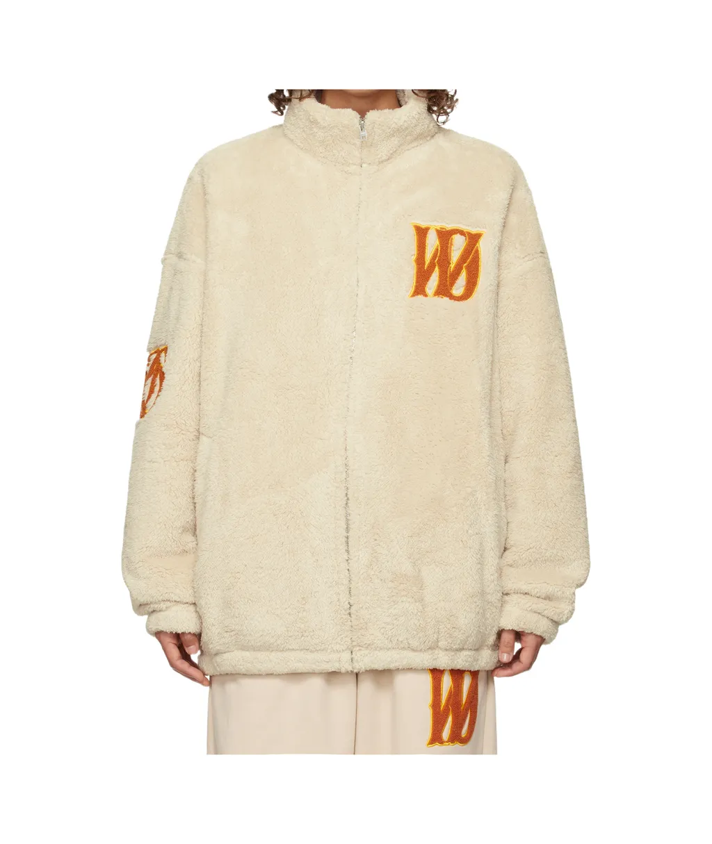 Logo-Patch Fleece Jacket