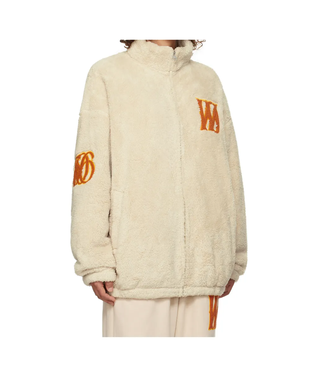 Logo-Patch Fleece Jacket