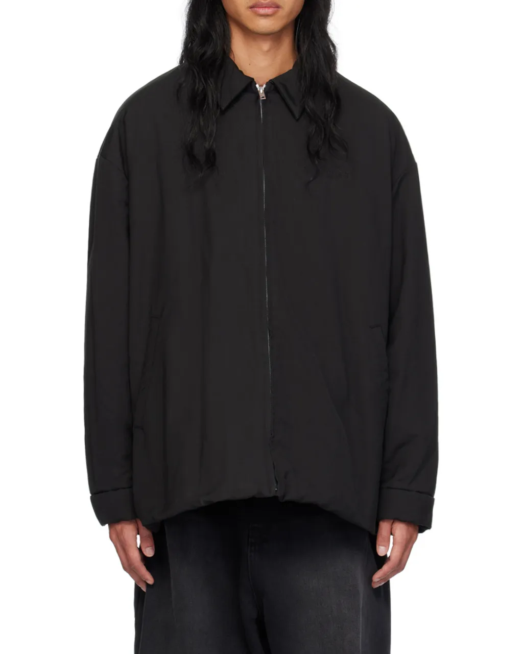 Logo Zipper Casual Jacket