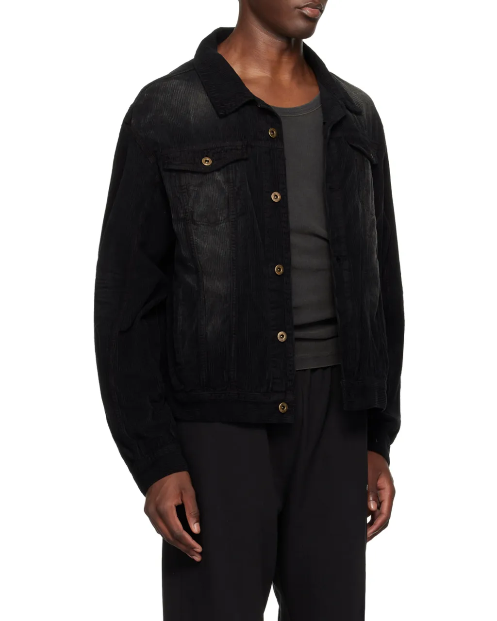 Logo Embroidered Casual Jacket