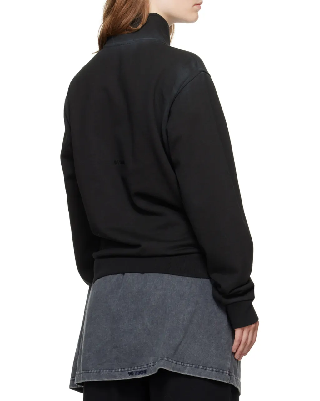 Zippered Long-Sleeved Casual Jacket