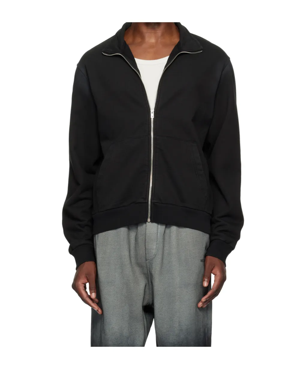 Zippered Long-Sleeved Casual Jacket