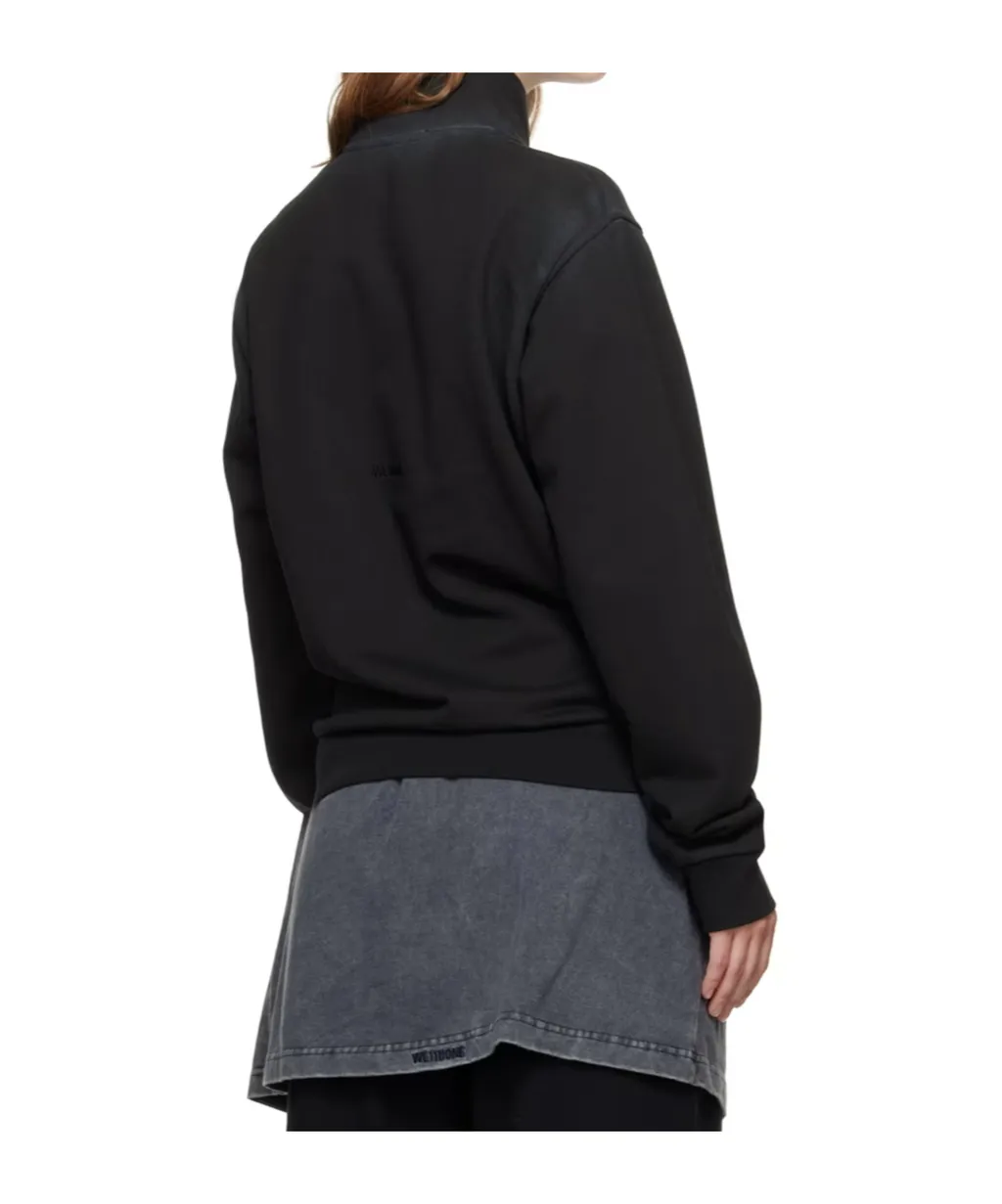 Zippered Long-Sleeved Casual Jacket