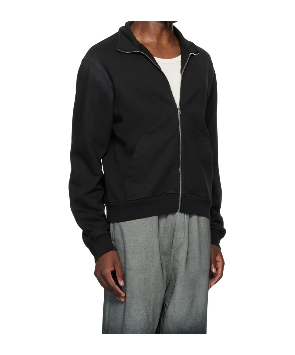 Zippered Long-Sleeved Casual Jacket