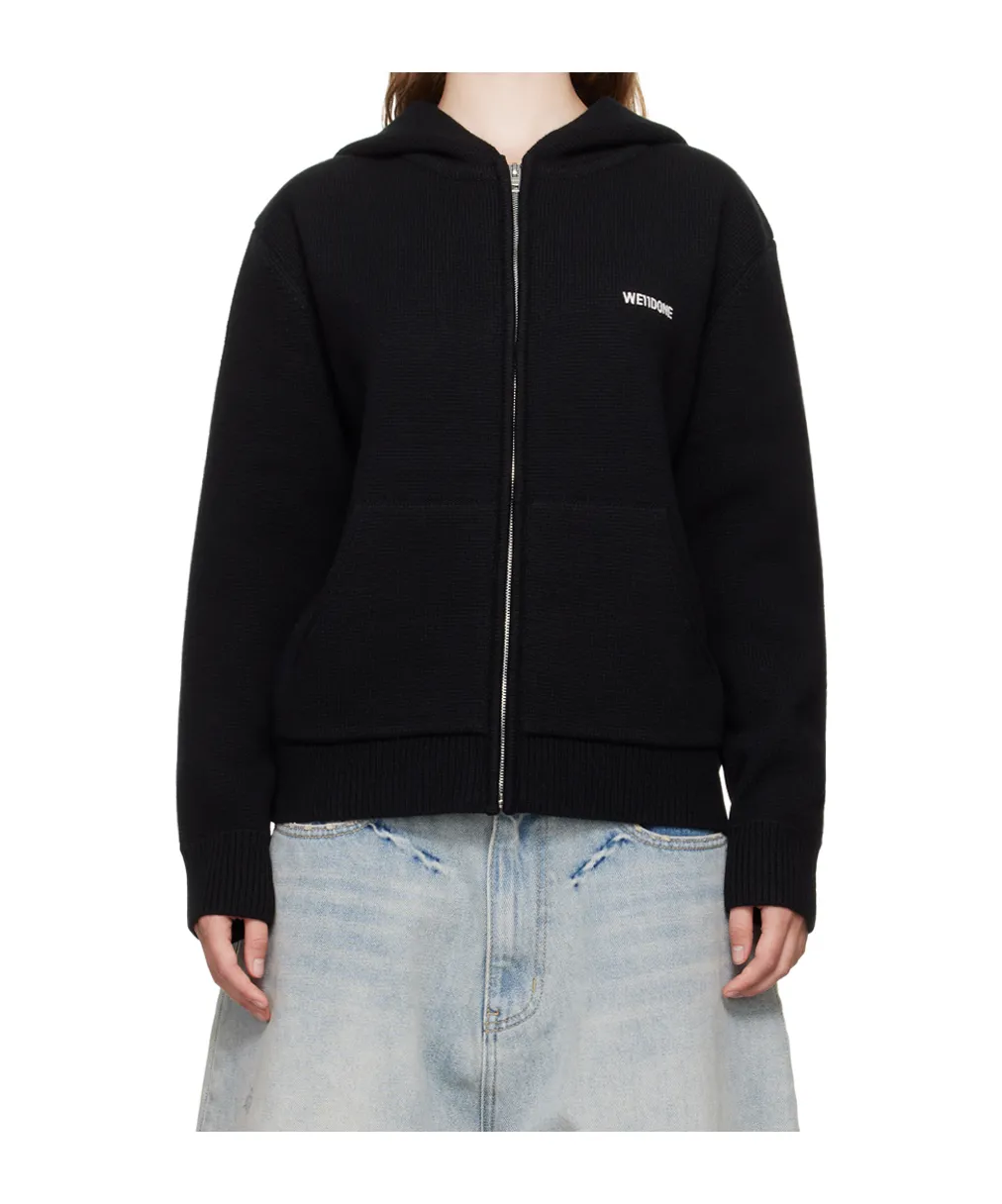 Logo-Embroidered Zip-Up Hoodie