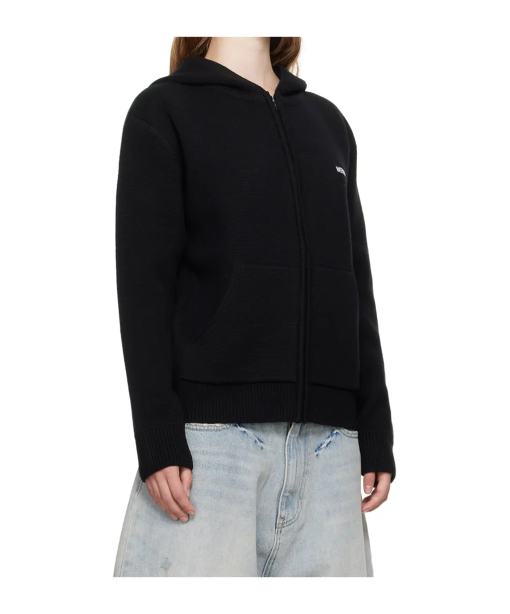 Logo-Embroidered Zip-Up Hoodie