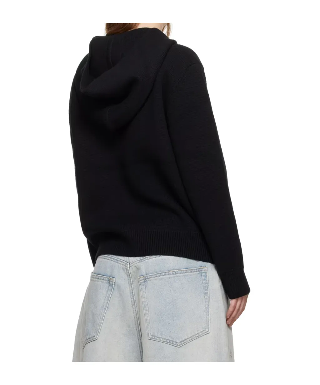 Logo-Embroidered Zip-Up Hoodie