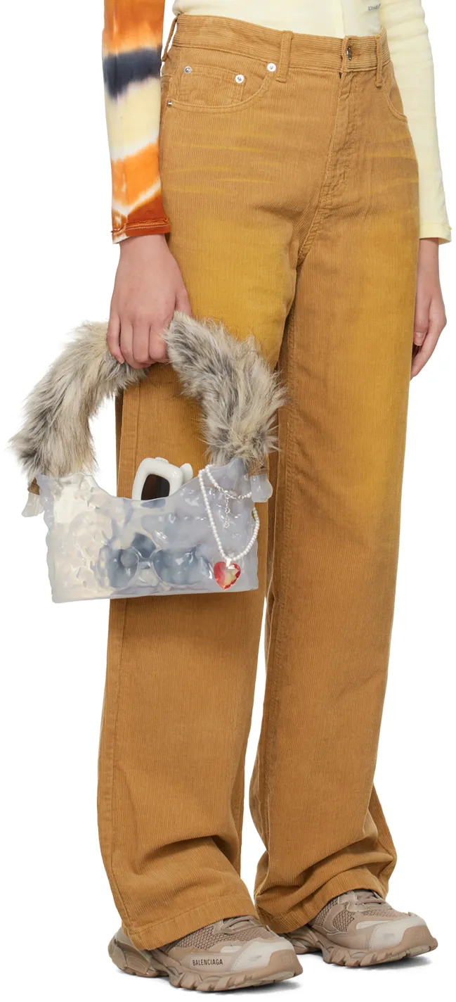Logo Wide-Leg Casual Pants