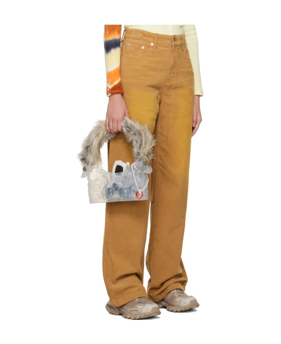 Logo Wide-Leg Casual Pants
