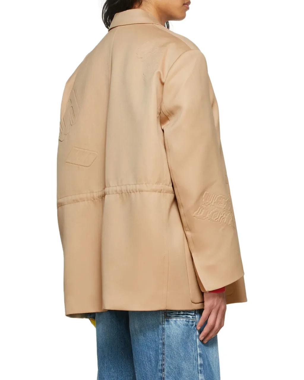 Logo Lapel Blazer