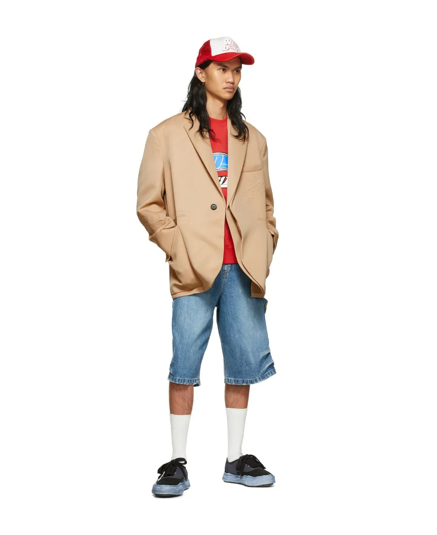 Logo Lapel Blazer