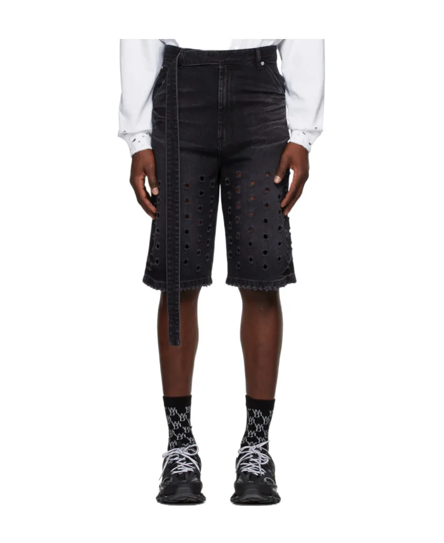 Non-Stretch Denim Shorts