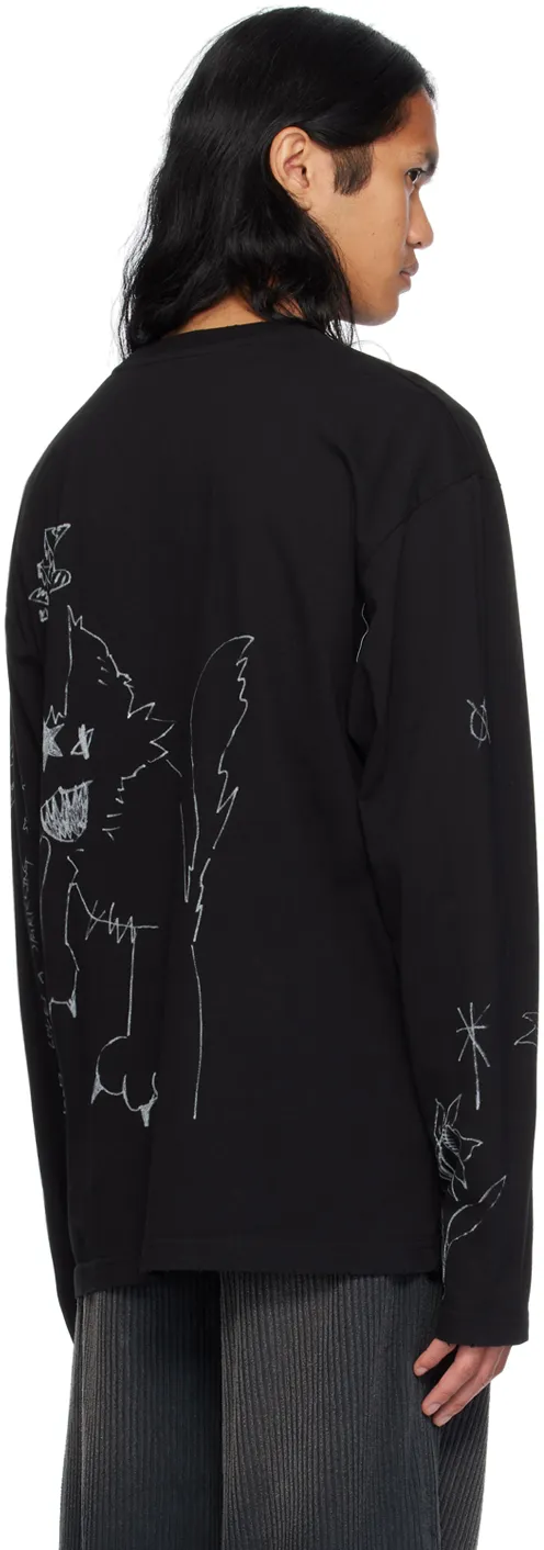 Graphic Print Long Sleeve T-Shirt