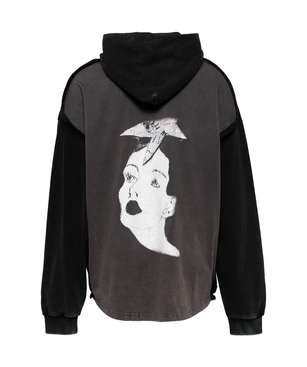 Face Print Hoodie