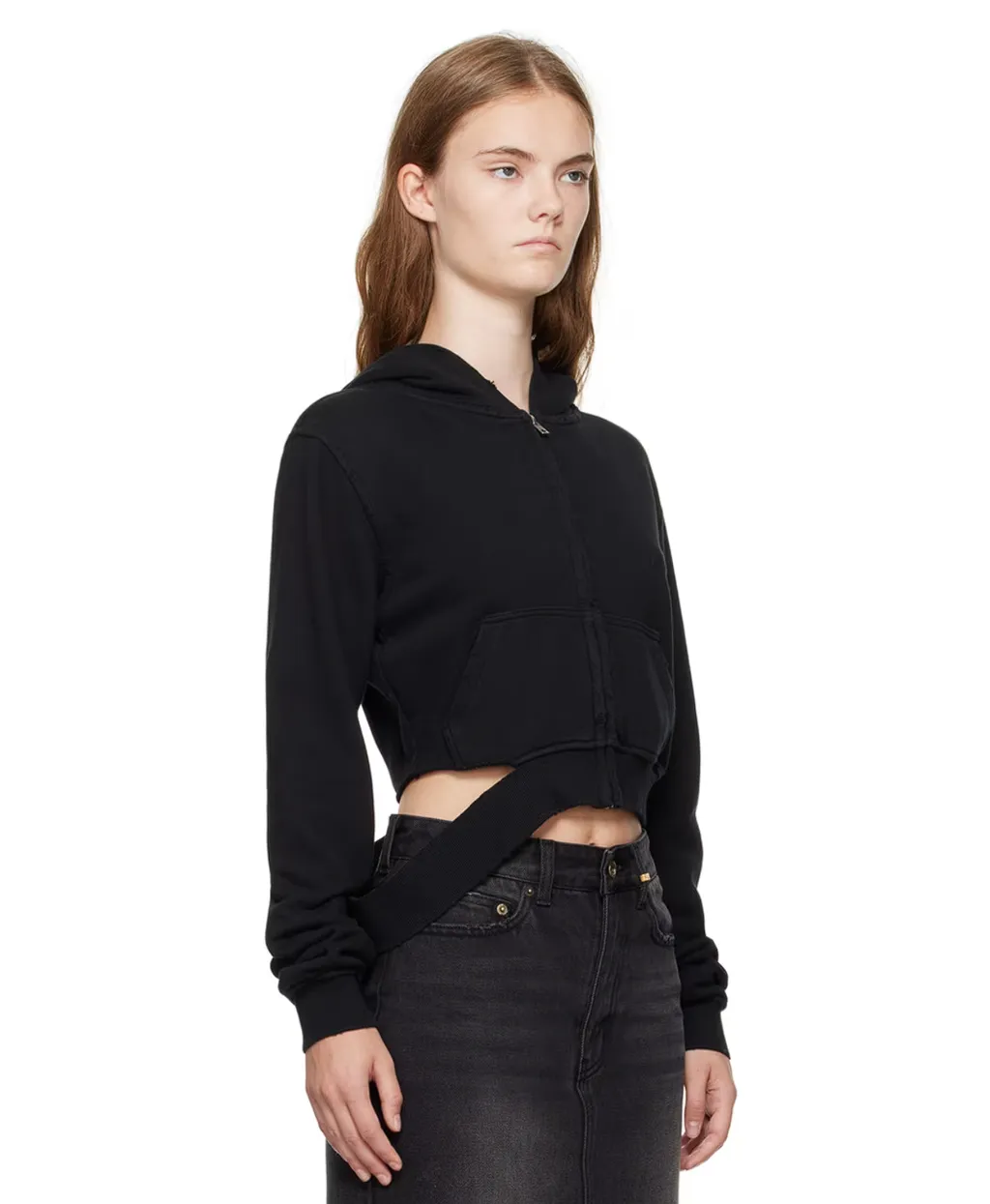 Hooded Long-Sleeved Hoodie
