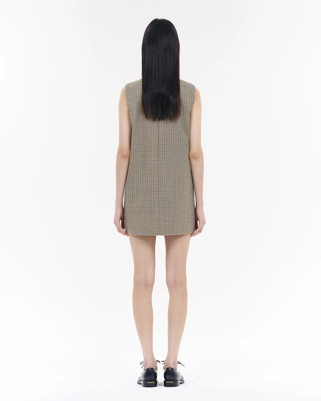 Checked Mini Dress