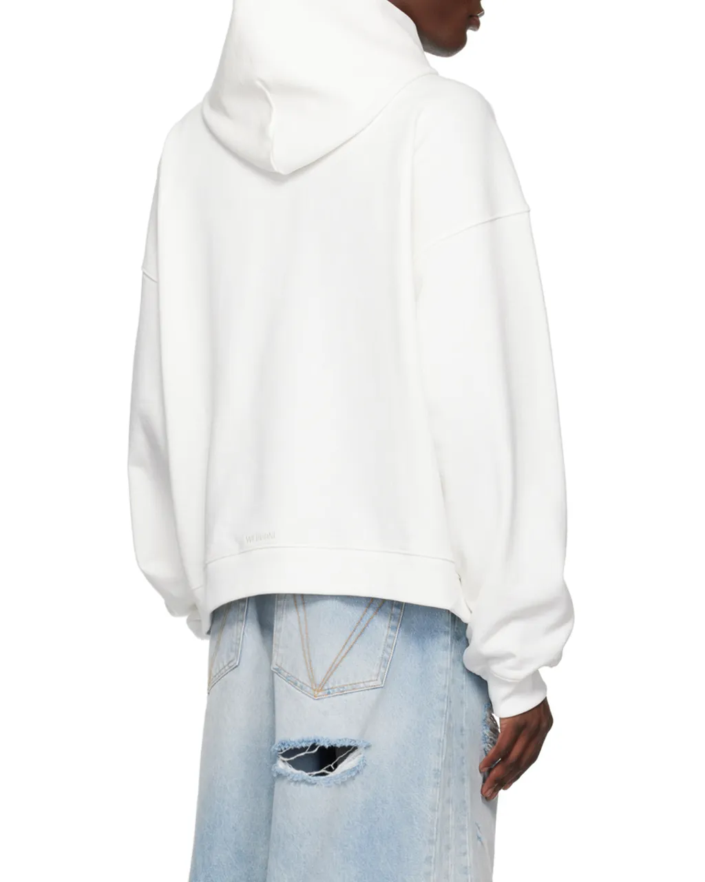 Monster Print Cotton Hoodie