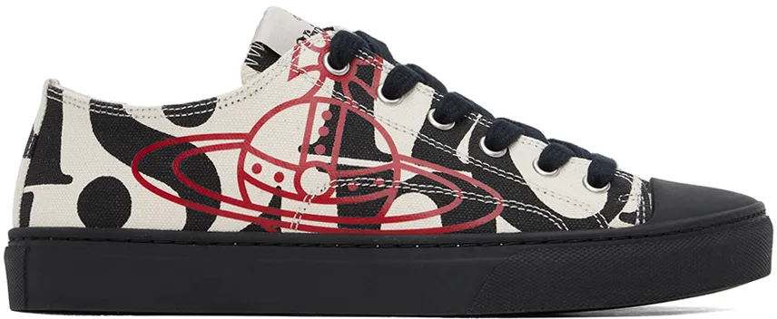 Lace-Up Low-Cut Sneakers