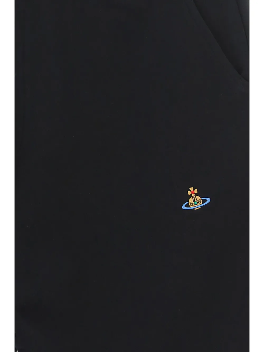 Embroidered-Orb Cotton Shorts