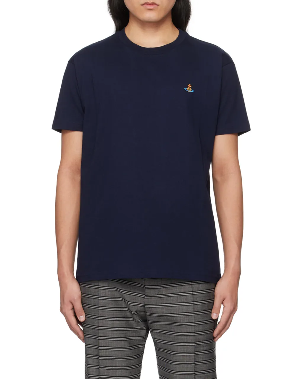 Logo Embroidered Crewneck T-Shirt