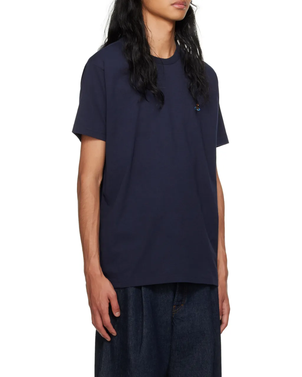 Logo Embroidered Crewneck T-Shirt