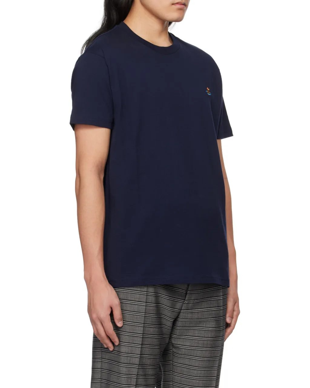 Logo Embroidered Crewneck T-Shirt