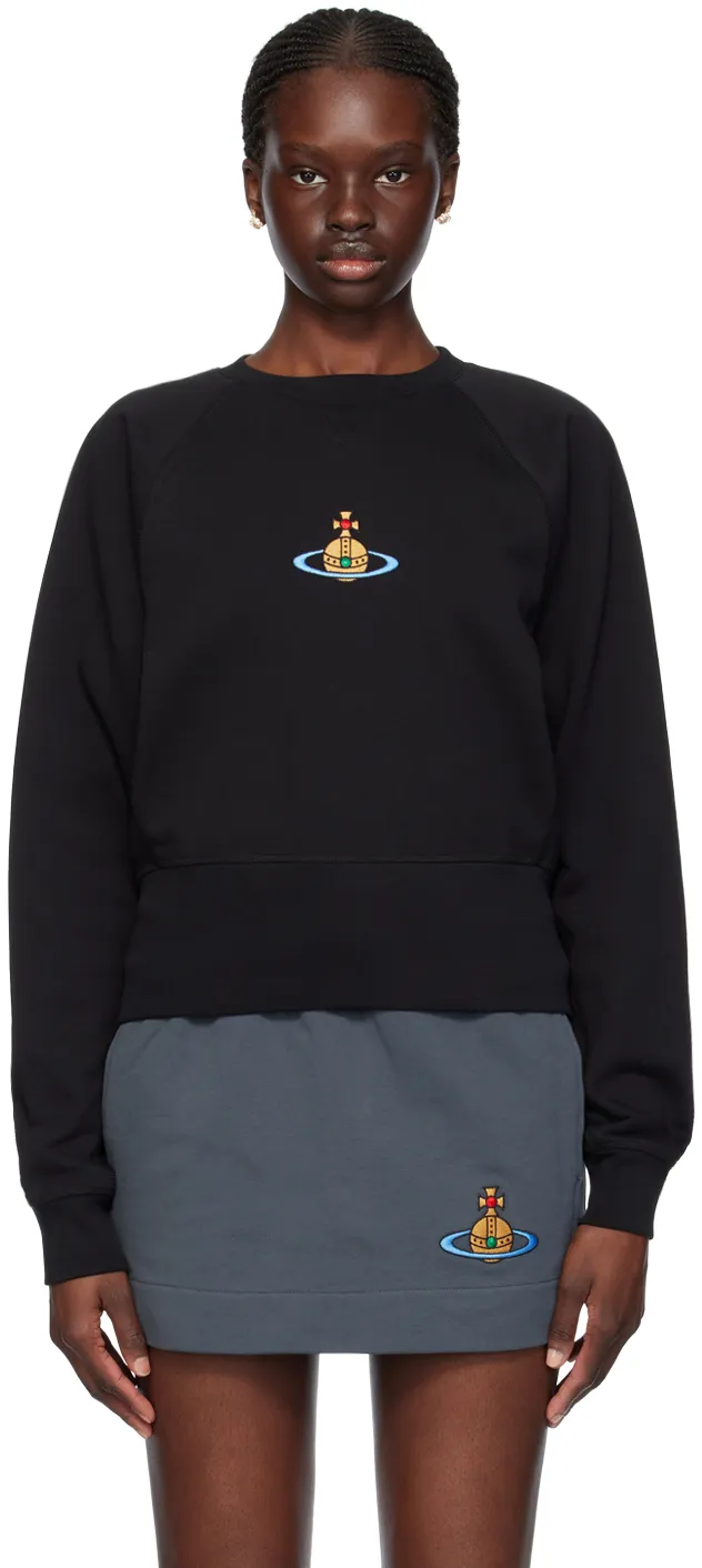 Orb Embroidered Crewneck Sweatshirt