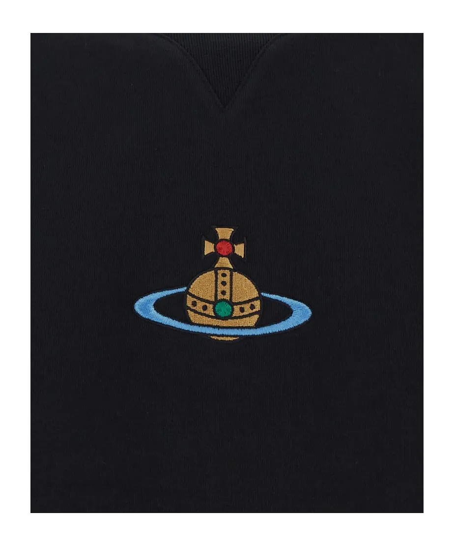 Orb Embroidered Crewneck Sweatshirt