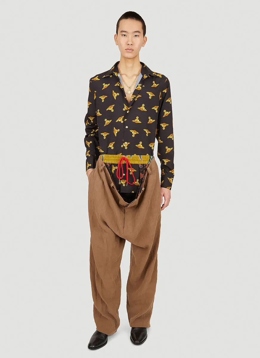 All-Over Orb-Print Shirt