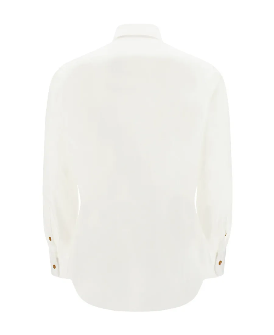 Orb Embroidered Long-Sleeved Shirt