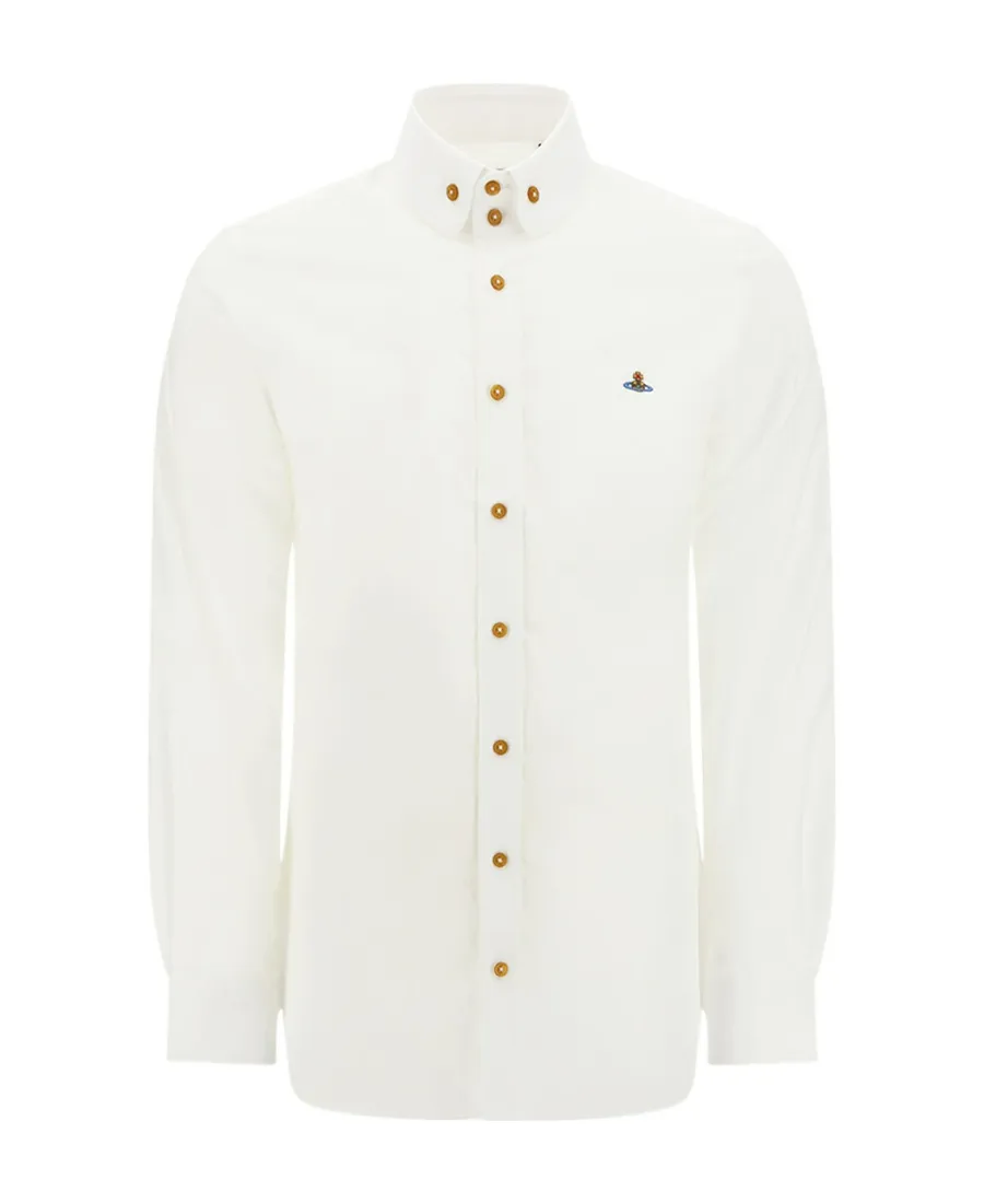 Orb Embroidered Long-Sleeved Shirt