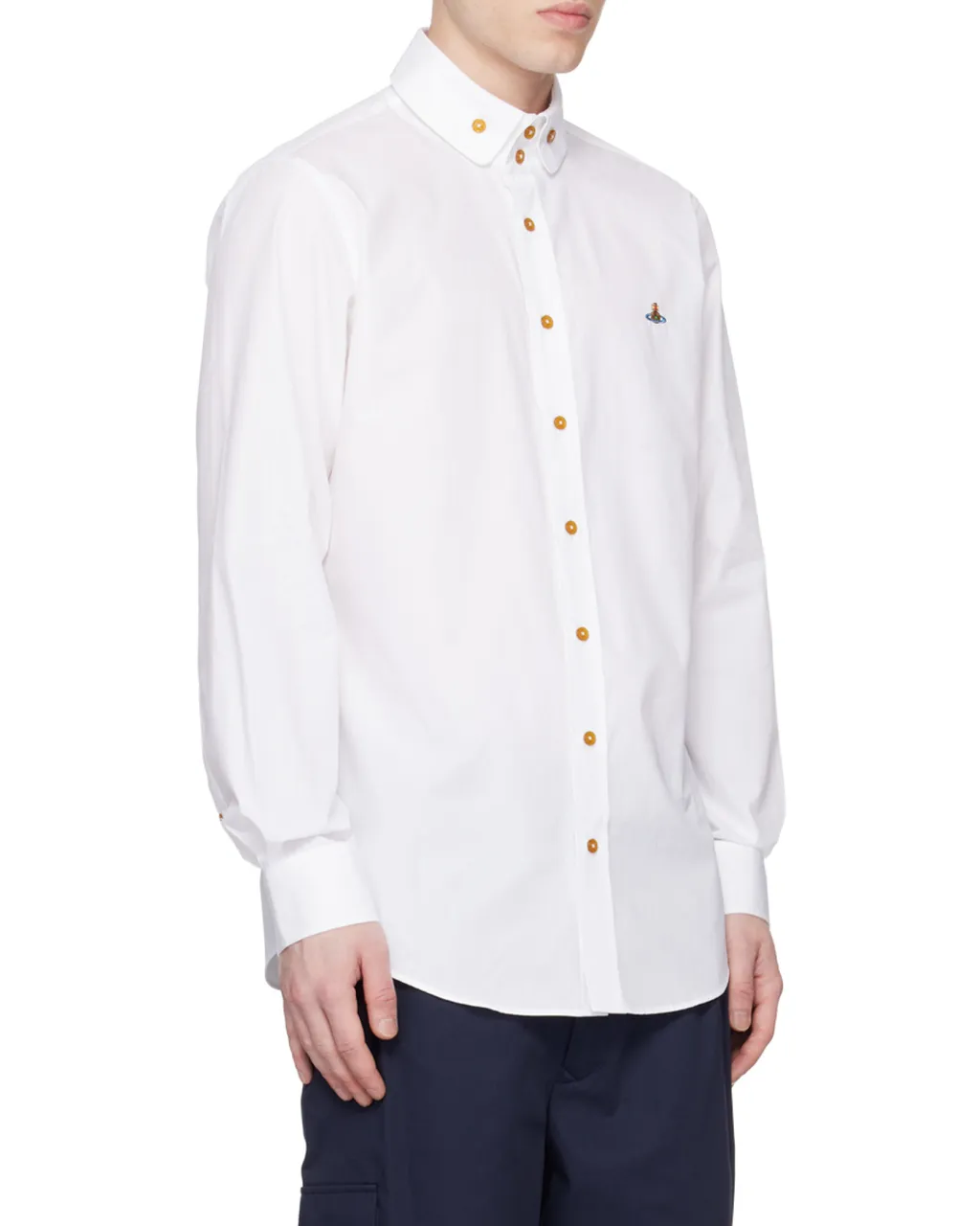 Orb Embroidered Long-Sleeved Shirt