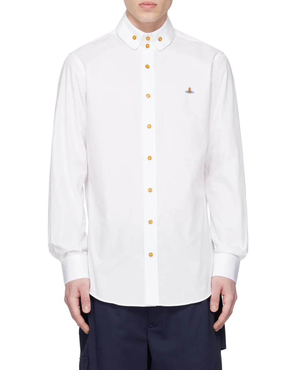 Orb Embroidered Long-Sleeved Shirt