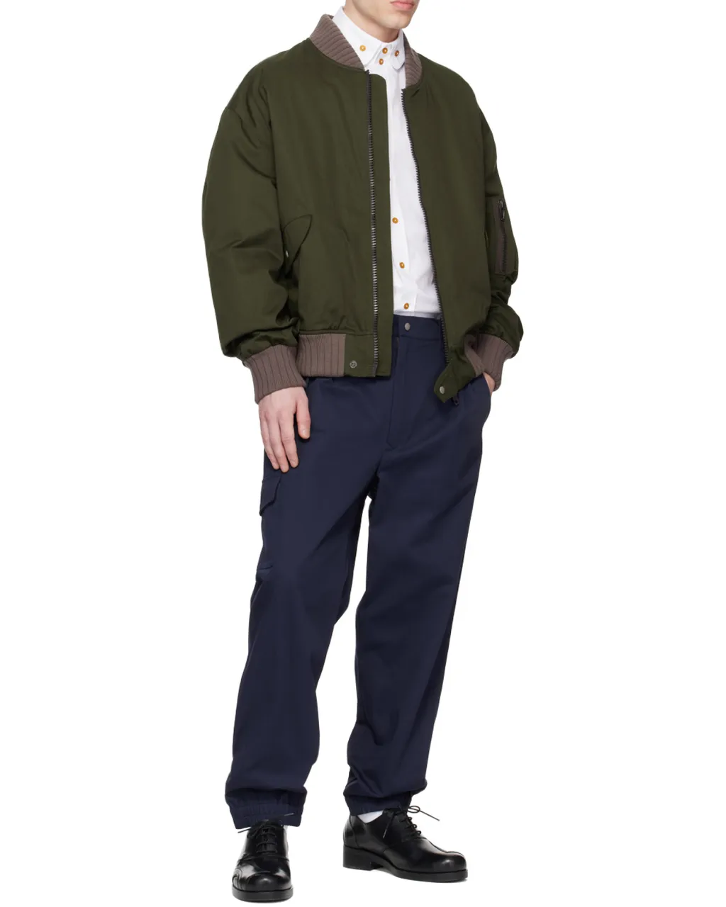 Orb Embroidered Long-Sleeved Shirt