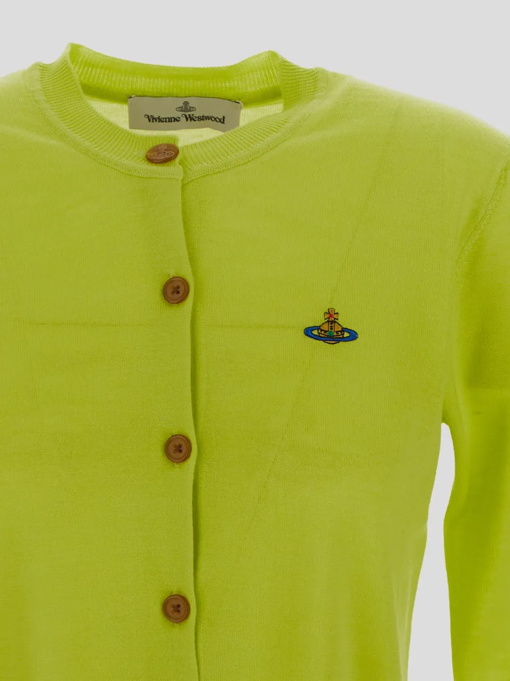 Orb Embroidered Knitted Cardigan