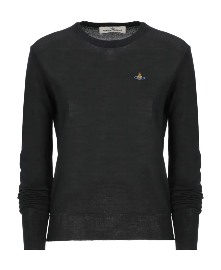 Orb Embroidered Knit Jumper