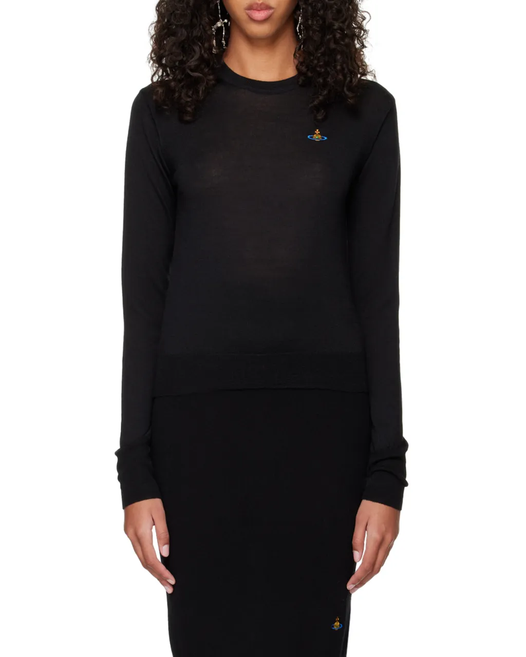 Orb Embroidered Knit Jumper