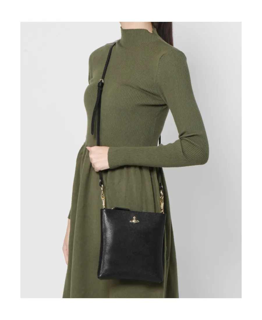 Squire Square Logo Plaque Crossbody Bag