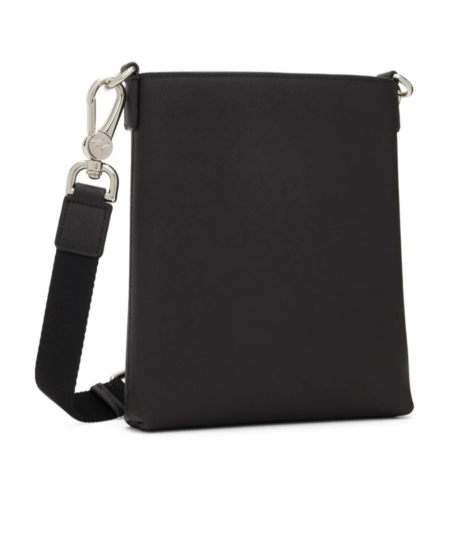 Logo-Plaque Crossbody Bag