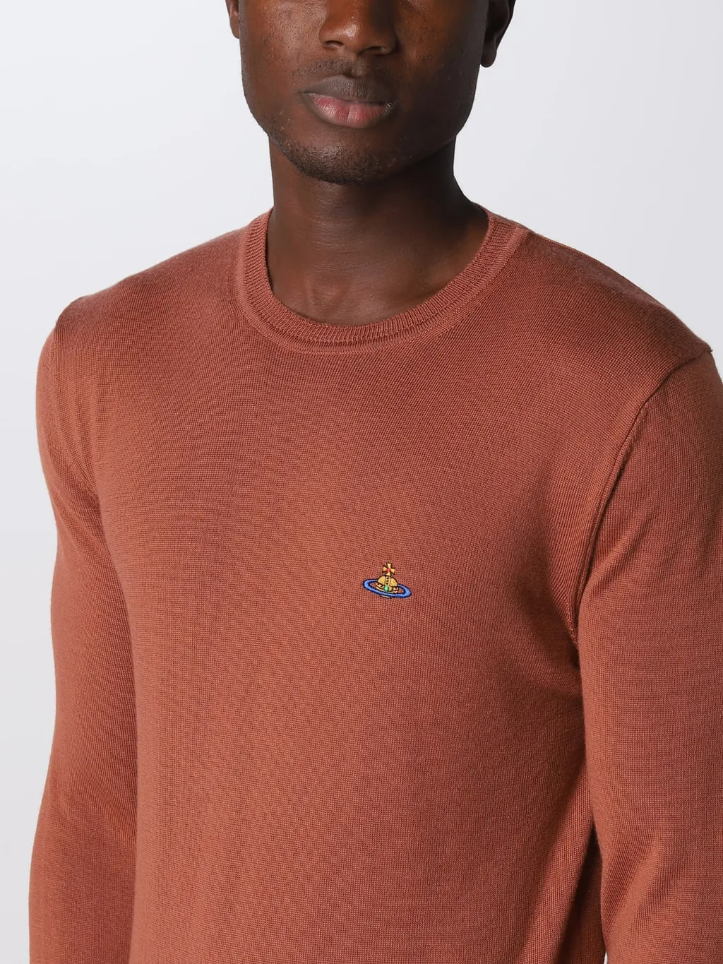 Round Collar Long Sleeve Sweater