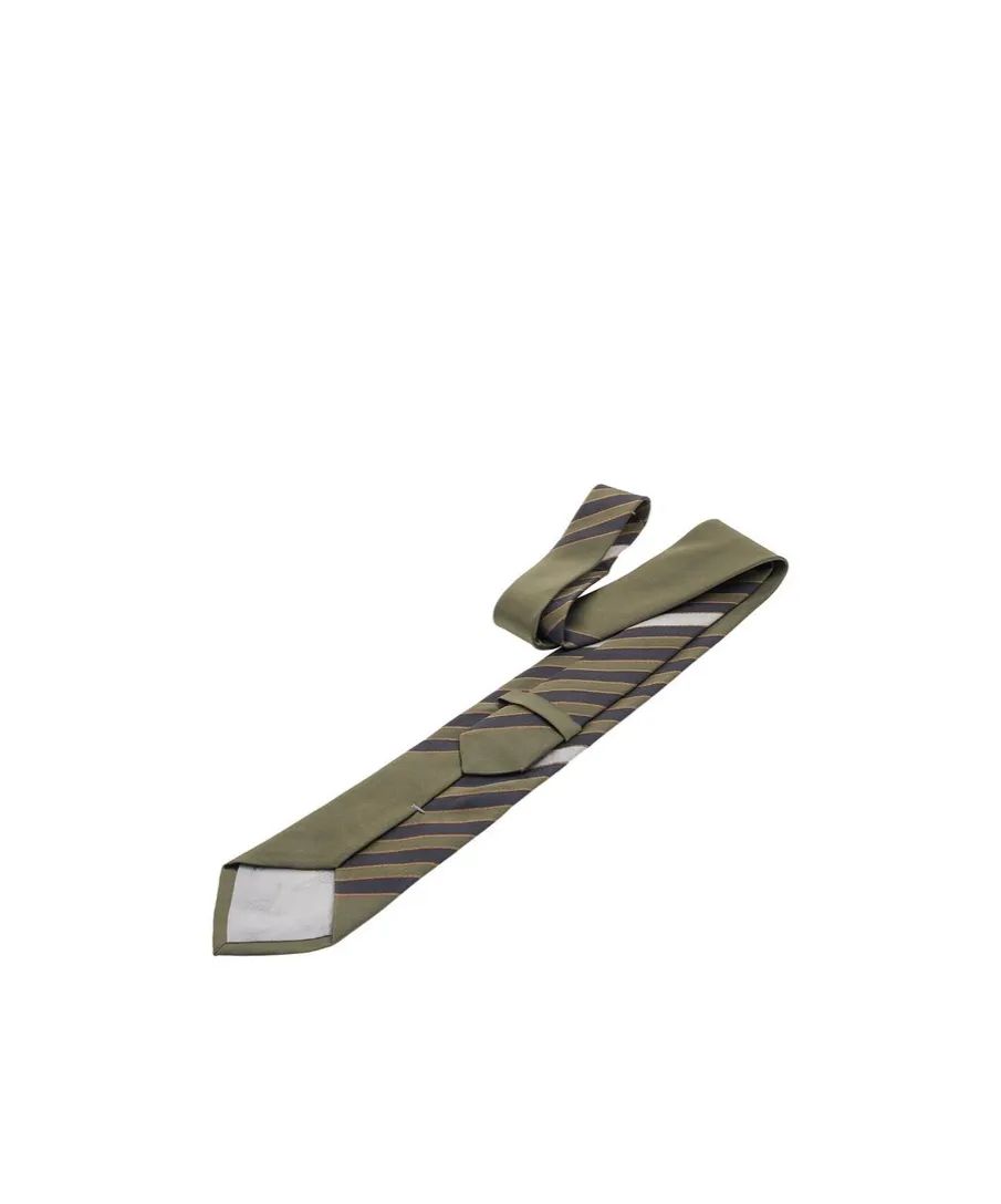 Striped Jacquard Tie