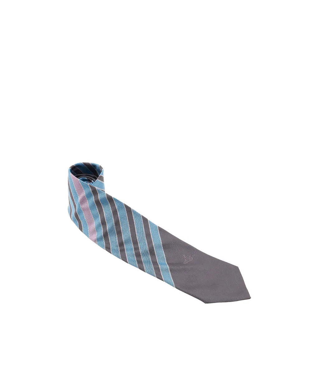 Striped Jacquard Tie