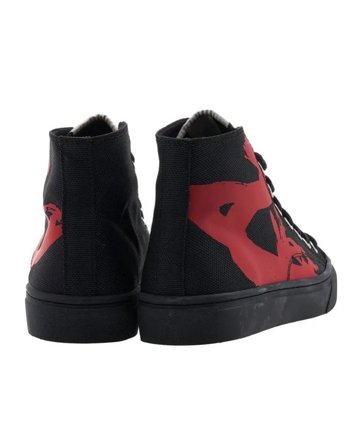 Logo-Print High-Top Sneakers
